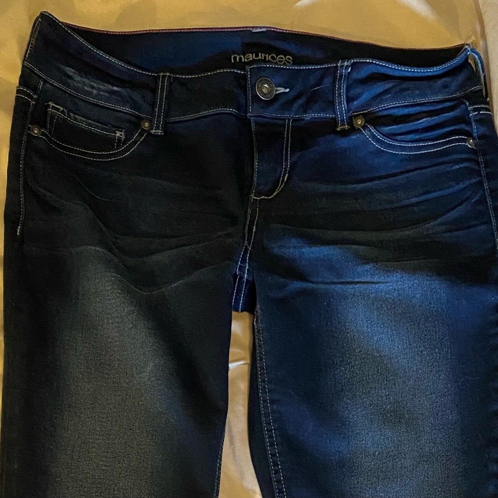 Maurices Women's Midnight Blue Skinny Jeans